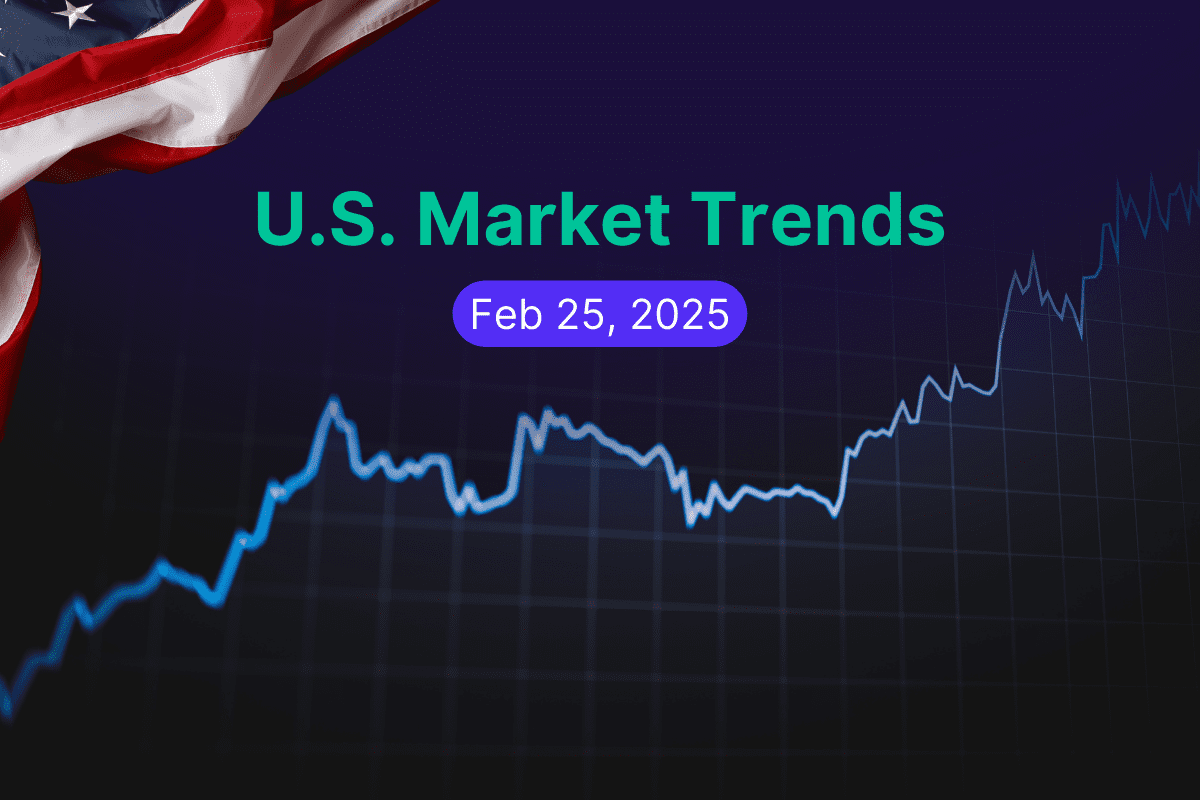 Kanak Capital Markets review on U.S. market trends as of Feb 26, 2023, highlighting upward market movement.